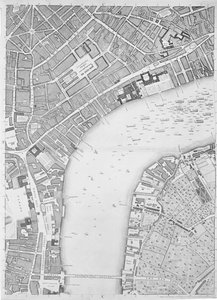 A Map of Covent Garden and Westminster, London, 1746